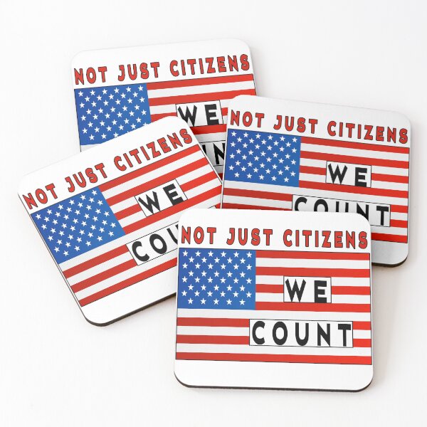 Item preview,  gift not just citizens we count designed and sold by first season.
