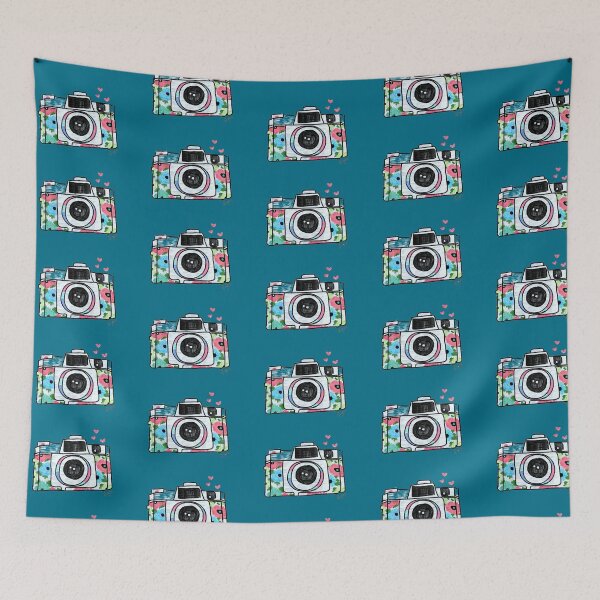 Item preview, Vintage Floral Camera designed and sold by Rudravi.