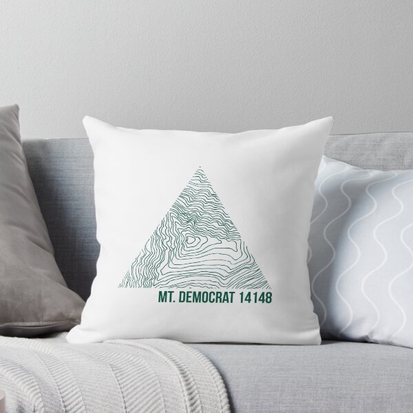 Item preview, Mount Democrat Topo designed and sold by januarybegan.