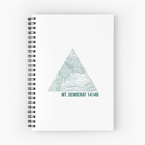 Item preview, Mount Democrat Topo designed and sold by januarybegan.