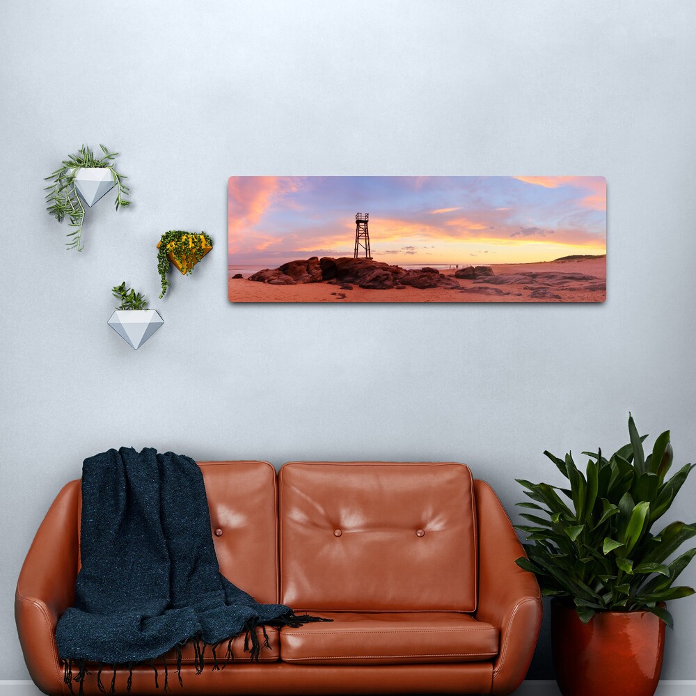 Redhead Beach Sunset, Newcastle, New South Wales, Australia Metal Print