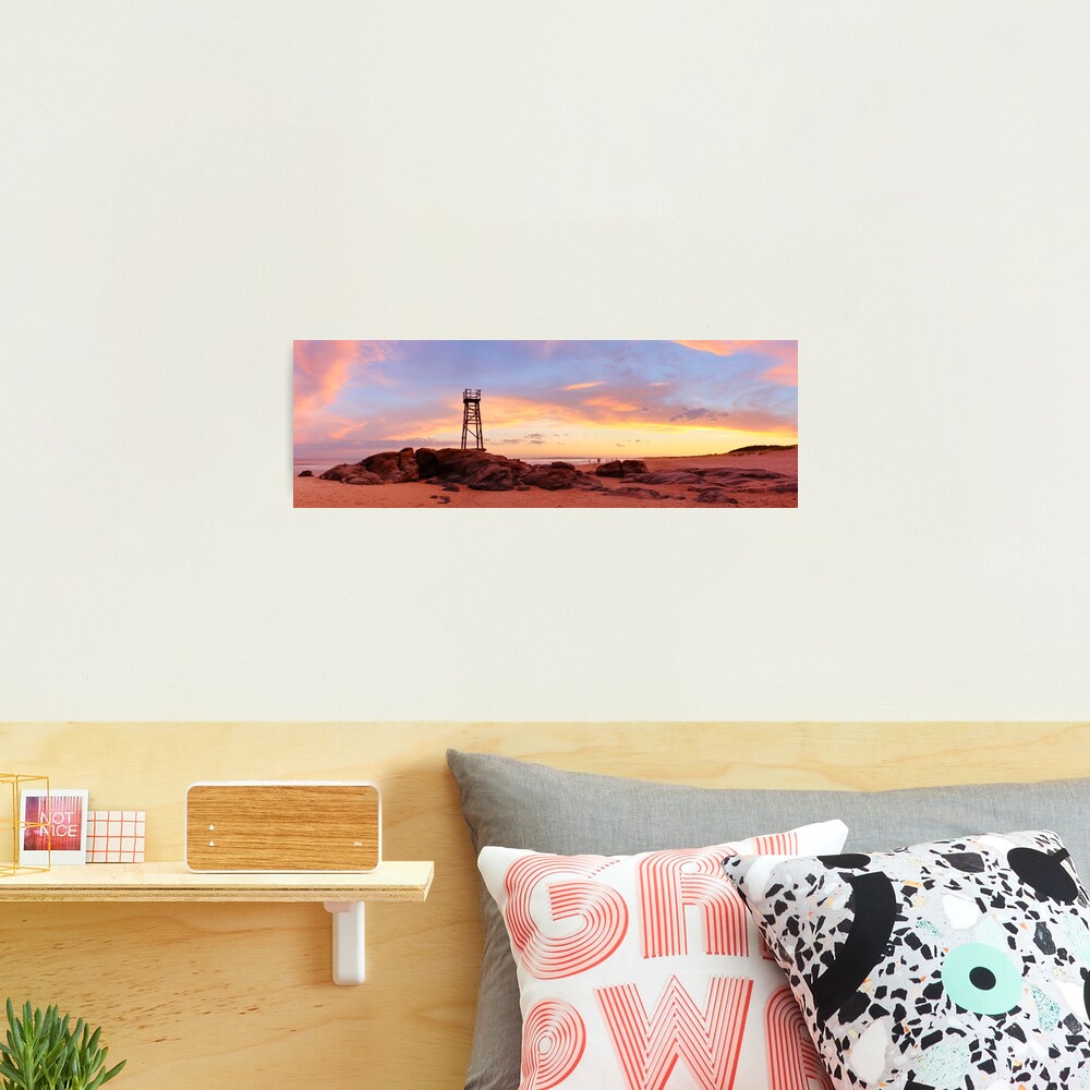 Redhead Beach Sunset, Newcastle, New South Wales, Australia Photographic Print
