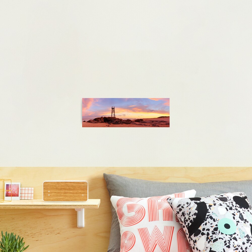 Redhead Beach Sunset, Newcastle, New South Wales, Australia Photographic Print