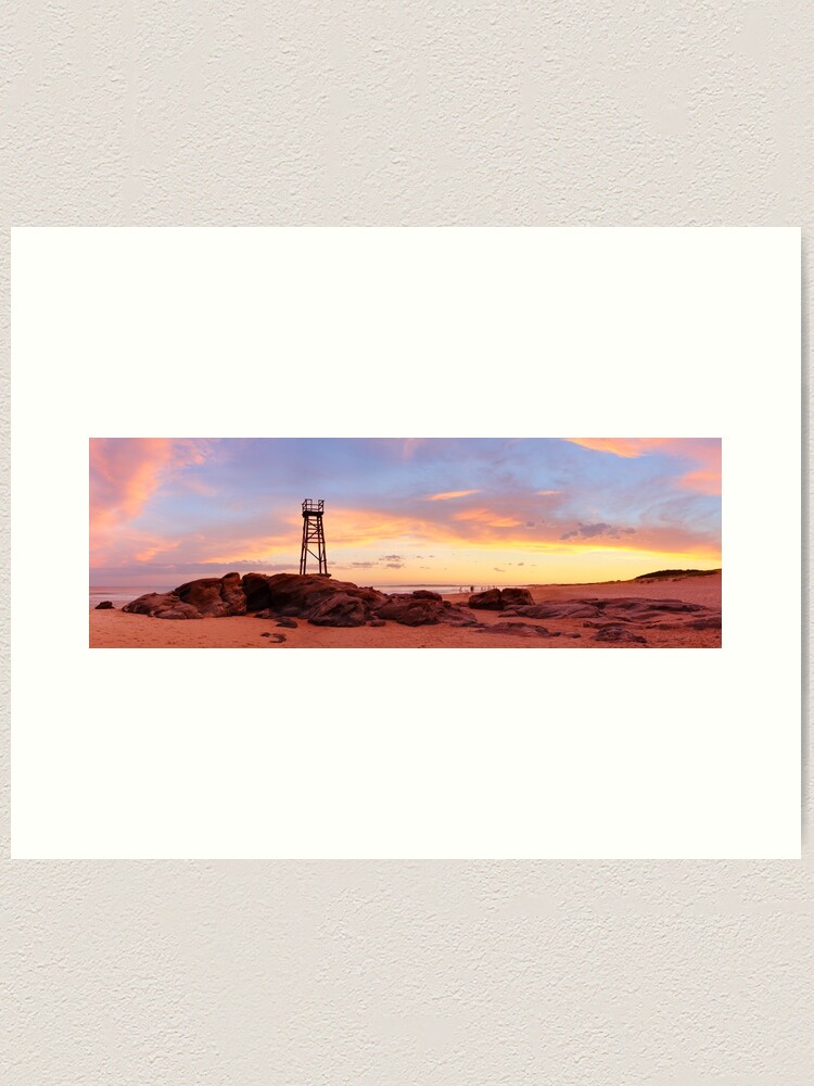 Alternate view of Redhead Beach Sunset, Newcastle, New South Wales, Australia Art Print