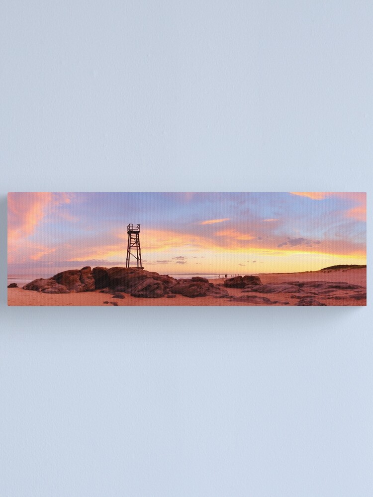 Alternate view of Redhead Beach Sunset, Newcastle, New South Wales, Australia Canvas Print
