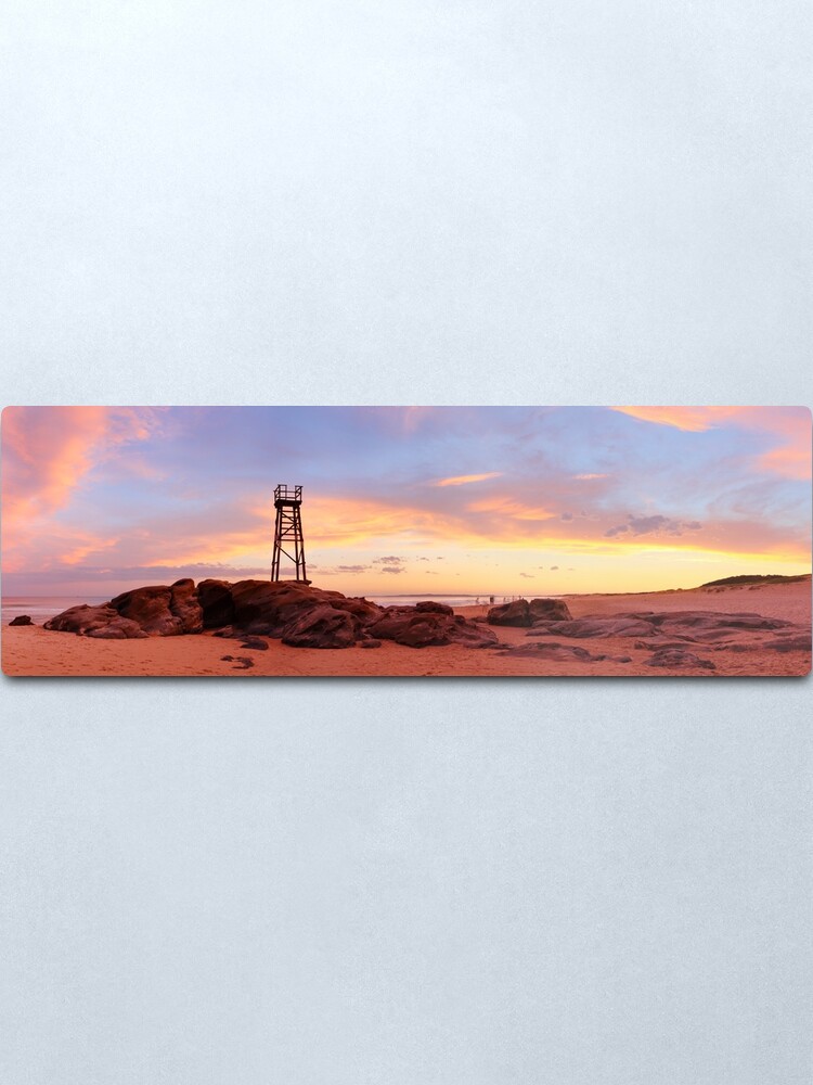 Alternate view of Redhead Beach Sunset, Newcastle, New South Wales, Australia Metal Print