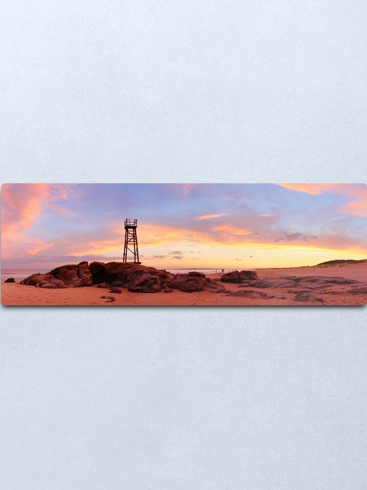 Alternate view of Redhead Beach Sunset, Newcastle, New South Wales, Australia Metal Print