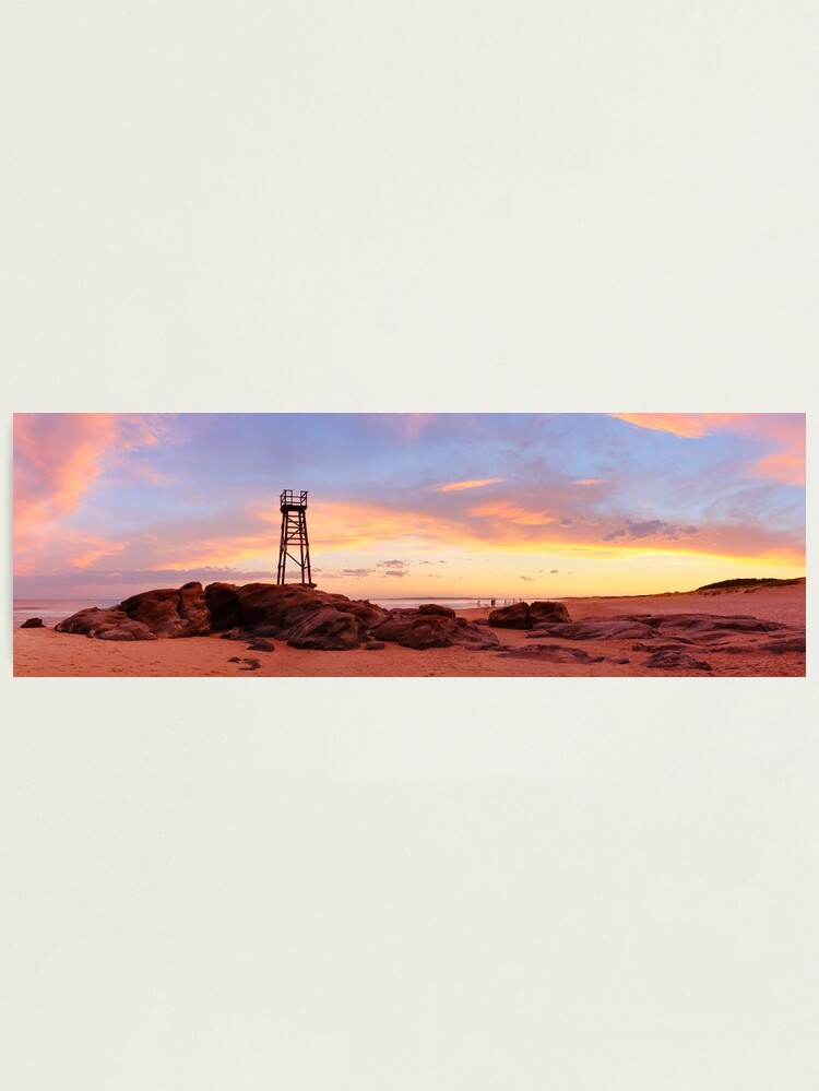 Alternate view of Redhead Beach Sunset, Newcastle, New South Wales, Australia Photographic Print