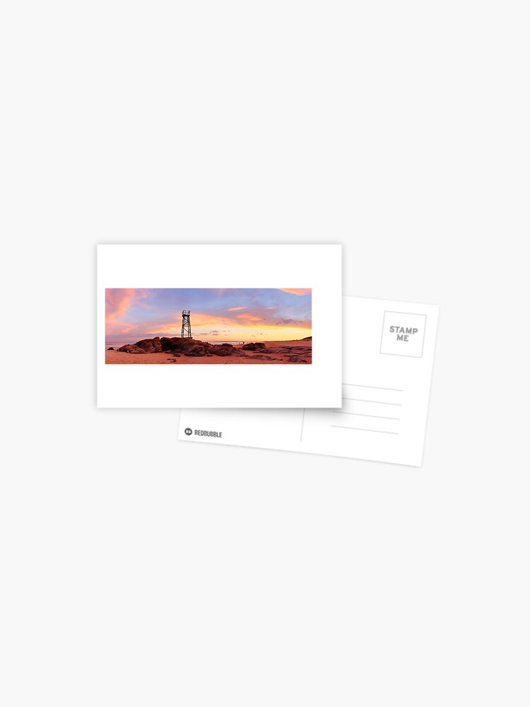 Thumbnail 1 of 2, Postcard, Redhead Beach Sunset, Newcastle, New South Wales, Australia designed and sold by Chockstone.