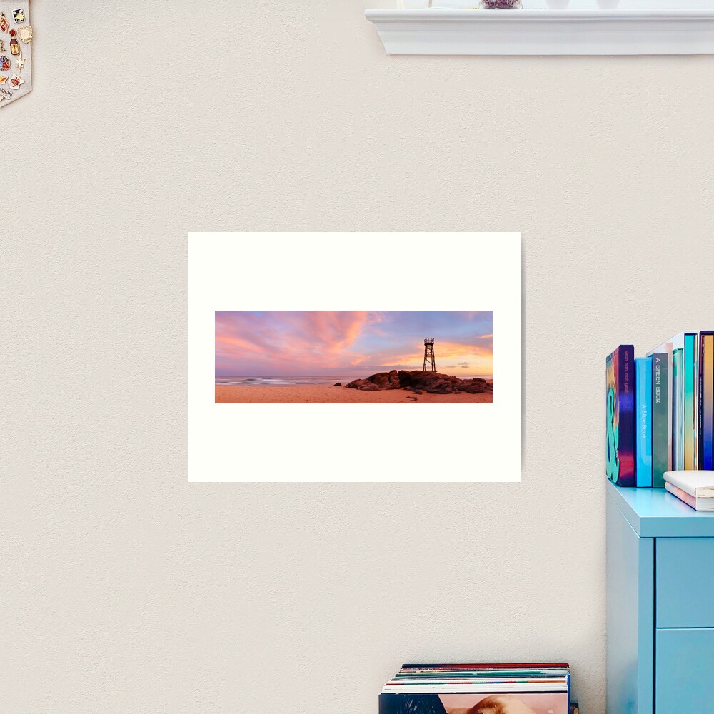 Day's End, Redhead Beach, Newcastle, New South Wales, Australia Art Print