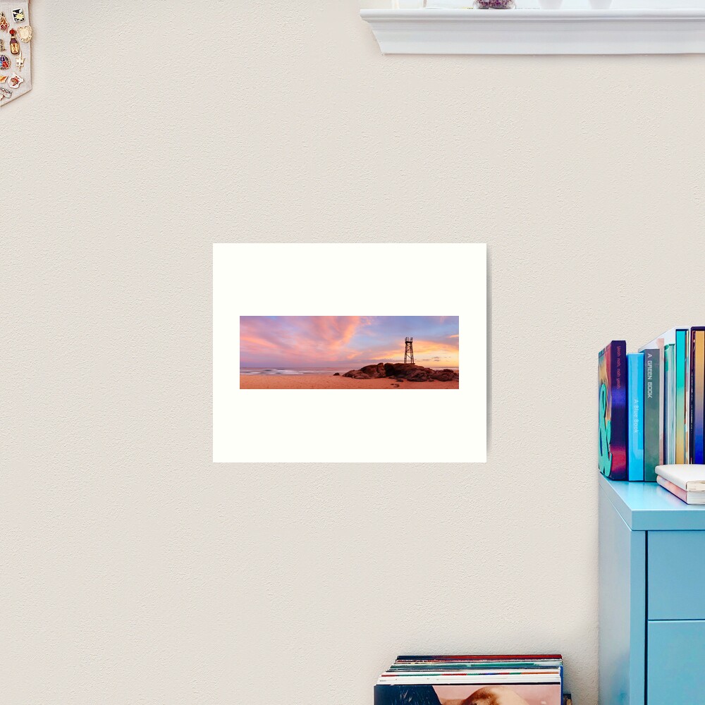 Day's End, Redhead Beach, Newcastle, New South Wales, Australia Art Print
