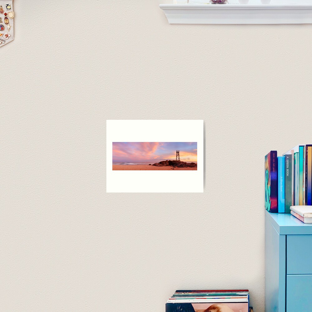Day's End, Redhead Beach, Newcastle, New South Wales, Australia Art Print