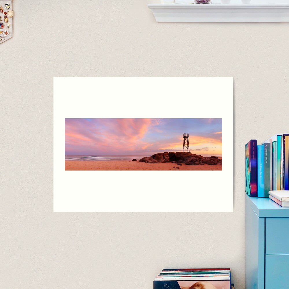 Day's End, Redhead Beach, Newcastle, New South Wales, Australia Art Print