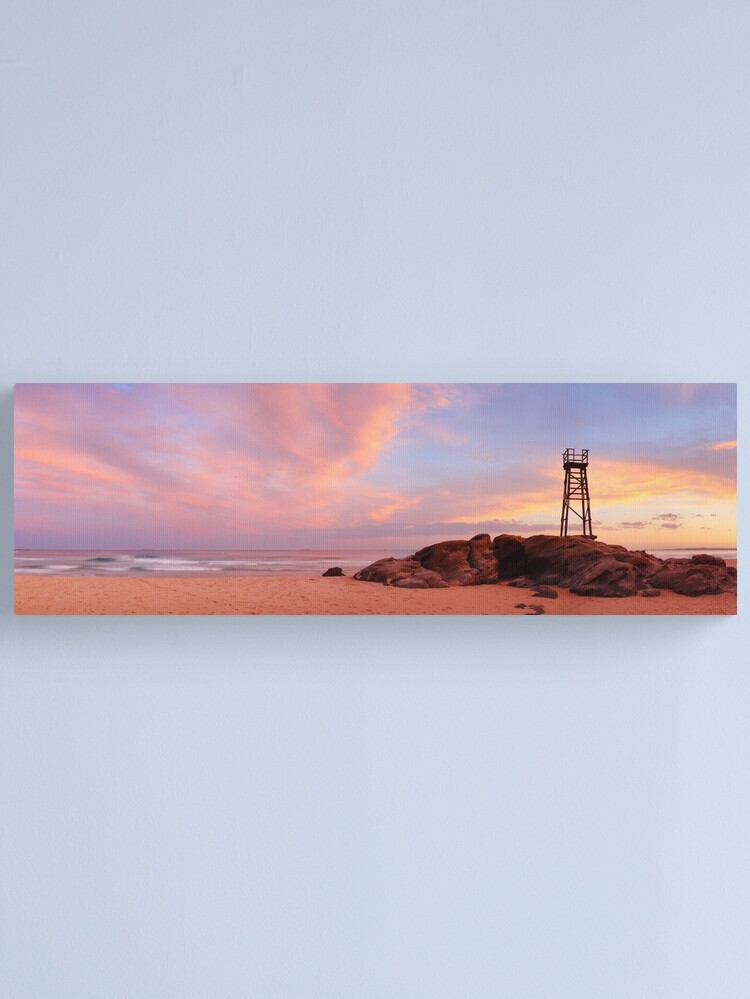 Alternate view of Day's End, Redhead Beach, Newcastle, New South Wales, Australia Canvas Print