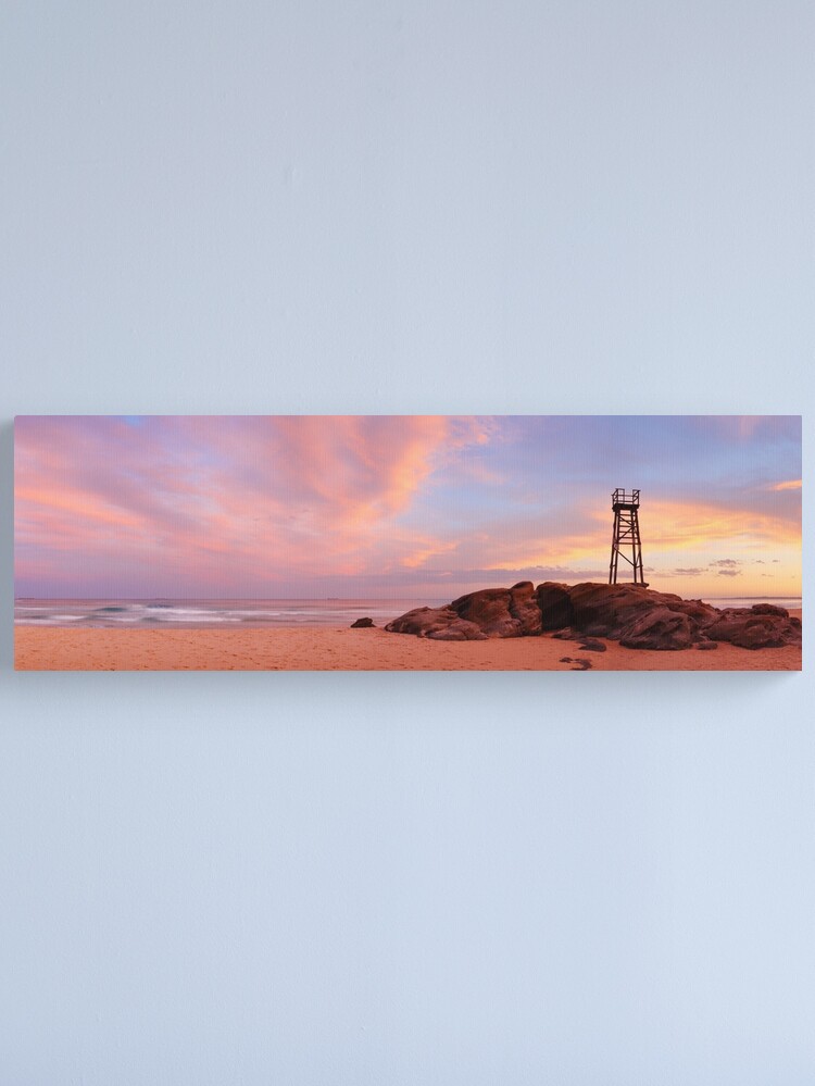 Alternate view of Day's End, Redhead Beach, Newcastle, New South Wales, Australia Canvas Print