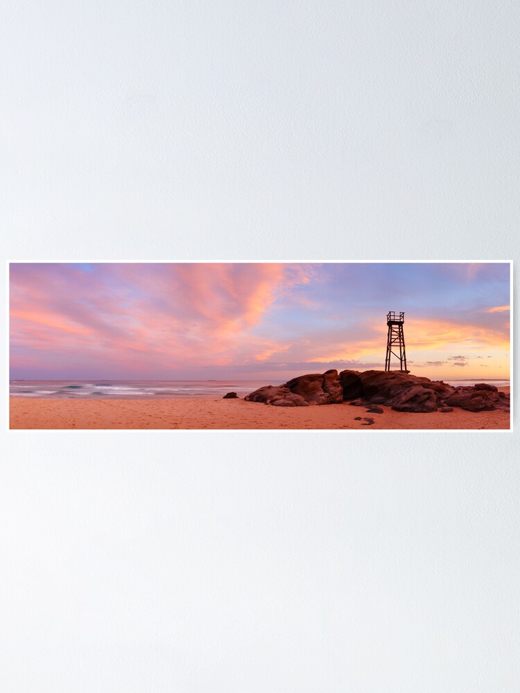 Alternate view of Day's End, Redhead Beach, Newcastle, New South Wales, Australia Poster