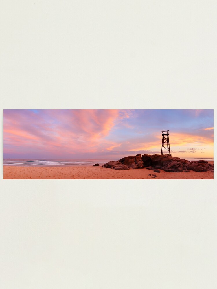 Alternate view of Day's End, Redhead Beach, Newcastle, New South Wales, Australia Photographic Print