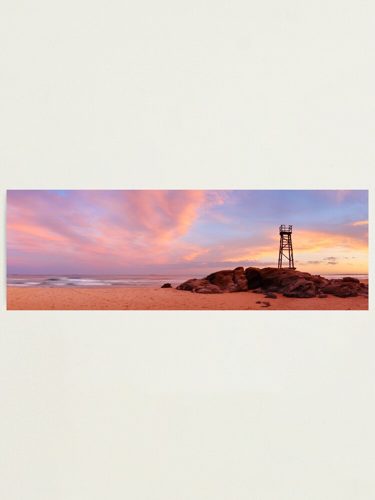 Alternate view of Day's End, Redhead Beach, Newcastle, New South Wales, Australia Photographic Print