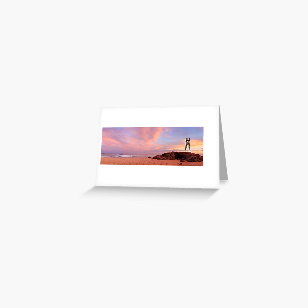 Day's End, Redhead Beach, Newcastle, New South Wales, Australia Greeting Card