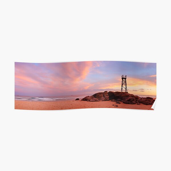 Day's End, Redhead Beach, Newcastle, New South Wales, Australia Poster