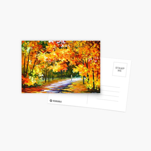 Item preview, THE PATH OF SUN BEAMS - Leonid Afremov Landscape designed and sold by Leonid Afremov.