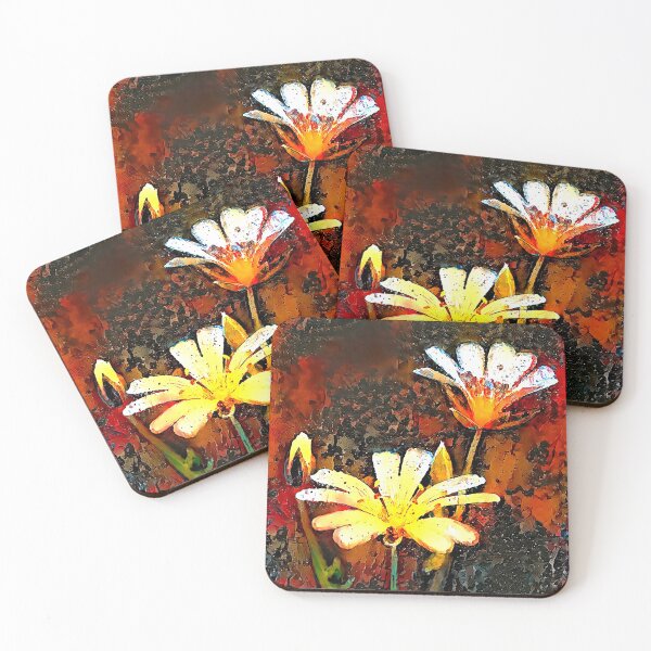 Item preview, Splattered Portrait of an Autumn Flower designed and sold by Alyxandre.