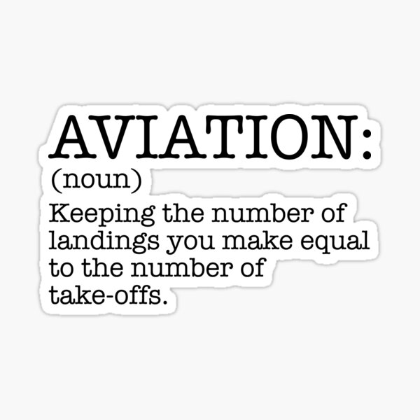 Item preview, Aviation - Meaning Definition designed and sold by t-shirtbusiness.