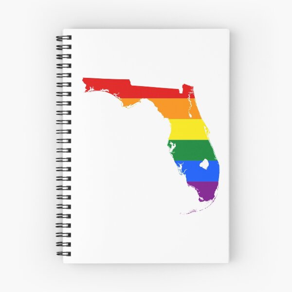 Item preview, LGBT Flag Map of Florida designed and sold by abbeyz71.