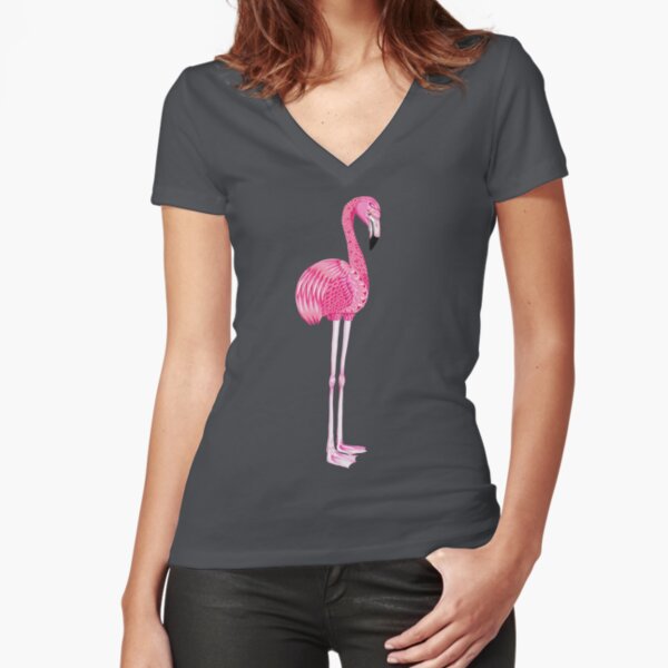Fitted V-Neck T-Shirt