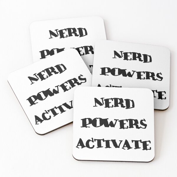 Item preview, Nerd Powers Activate designed and sold by JustB0b.