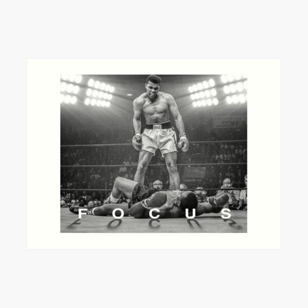 muhammad ali, muhammad ali tshirt, muhammad ali quote, muhammad ali fan art & gear Art Print