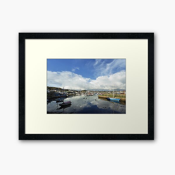 Newlyn Harbour 4 Framed Art Print