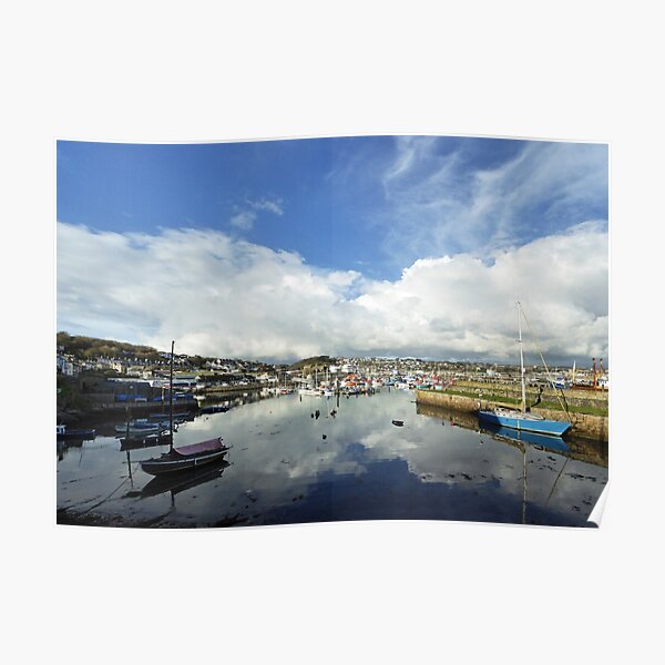 Newlyn Harbour 4 Poster