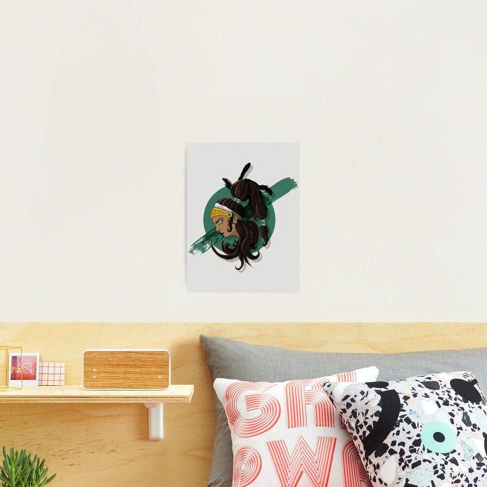 Native Girl Photographic Print