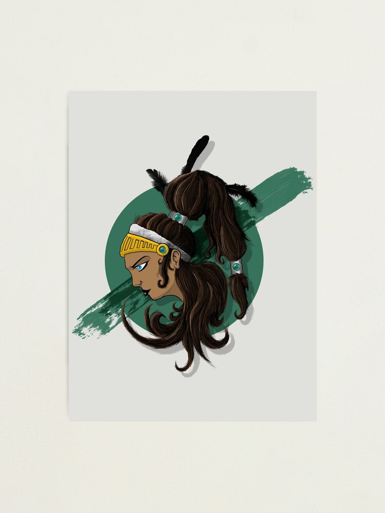 Alternate view of Native Girl Photographic Print