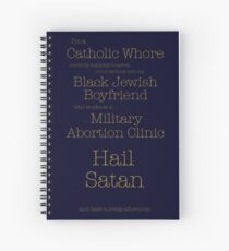Cuaderno de espiral la línea más grande jamás hablada en la película