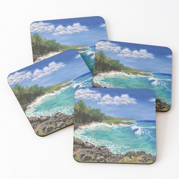 Item preview, Coastal Cove Acrylic Painting designed and sold by DSC Arts.