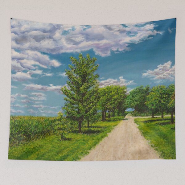 Item preview, Nauvoo Street Oil Painting designed and sold by DSC Arts.