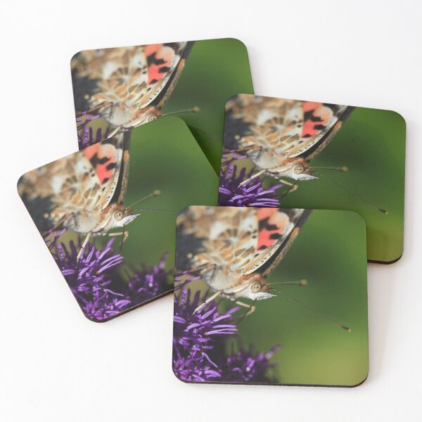 Item preview, portrait of colorful butterfly sitting on flower designed and sold by olena2552.