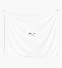 I Love You, I Know - Star Wars Wall Tapestry