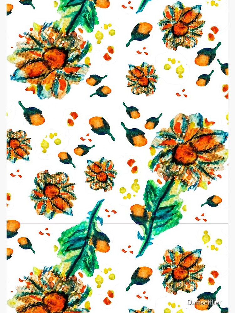 Thumbnail 3 of 3, Journal, Rustic Blooms designed and sold by Damselflier.