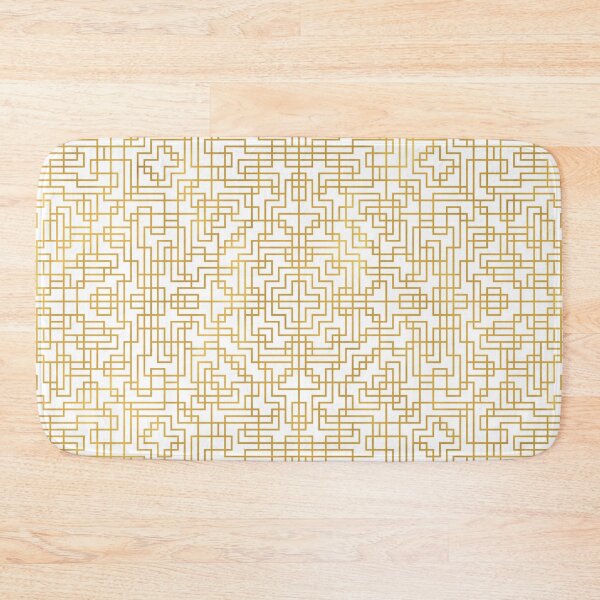 Item preview, Geometric Symmetry Gold 2 designed and sold by fimbisdesigns.