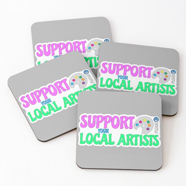 Item preview, Support Your Local Artists designed and sold by CreepyKards.