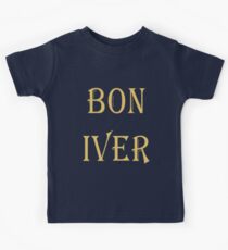 BON IVER Logo (SALE!) Kids Tee