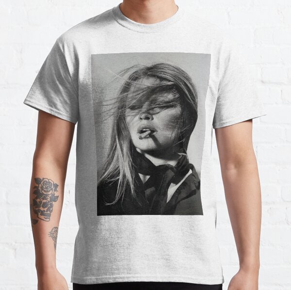 Brigitte Bardot Smoking Classic T-Shirt