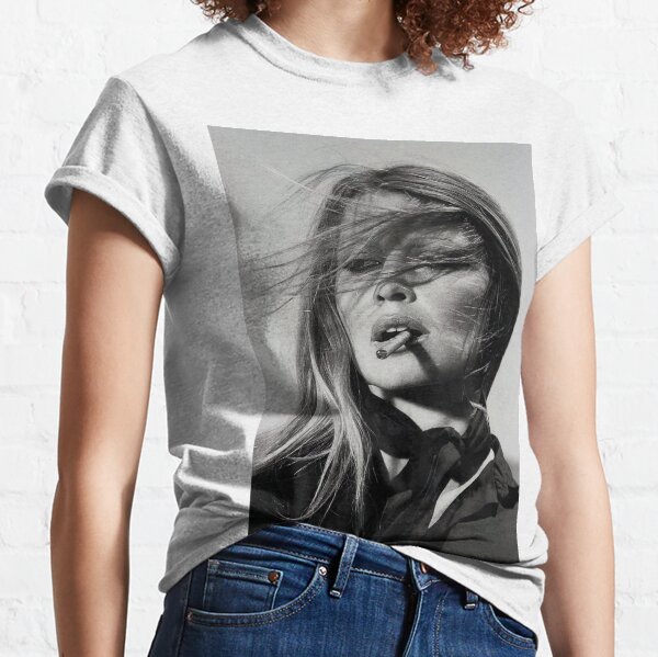 Brigitte Bardot Smoking Classic T-Shirt