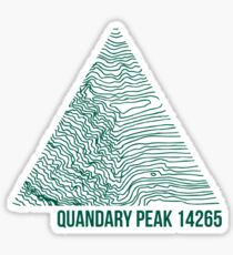 Quandary Peak Sticker