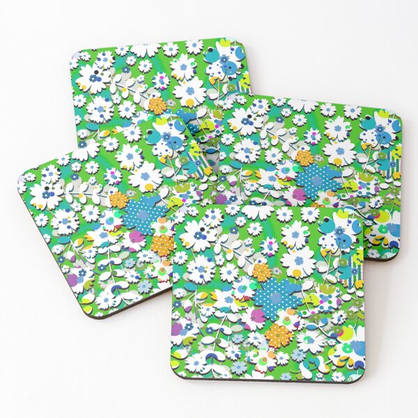 Item preview, David Rose Designs - Circus Flowers (Citrus) designed and sold by Sartabanfi.