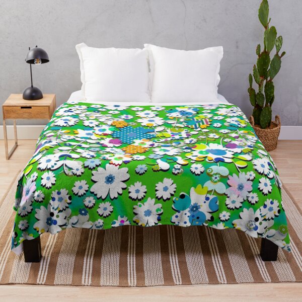 Item preview, David Rose Designs - Circus Flowers (Citrus) designed and sold by Sartabanfi.