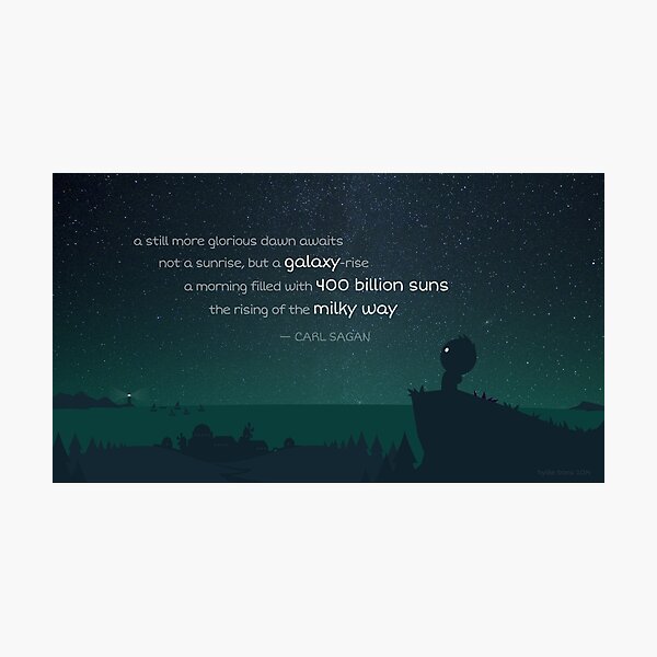 Galaxy Rise Photographic Print